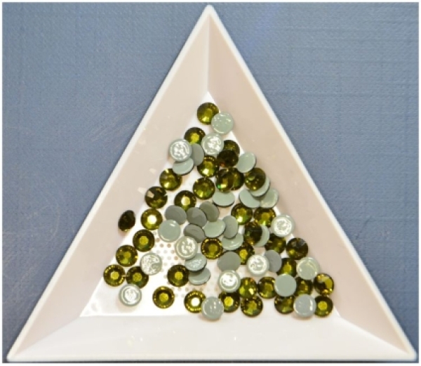 Olivine Strass Steine SS16HF
